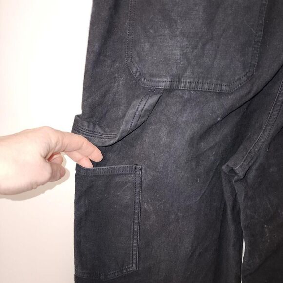Aritzia Wilfred Free Utility Pants Womens sz 6 Black Modern goth  grunge boho - Picture 6 of 9